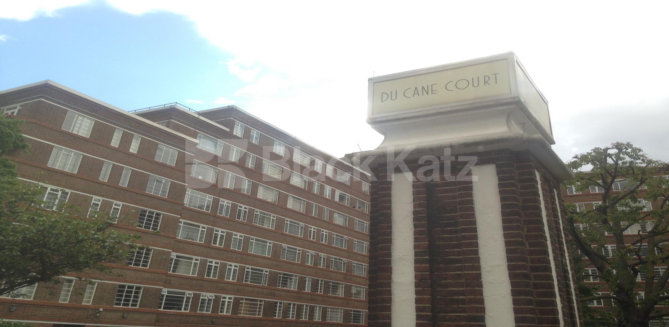 			LET , 3 Bedroom, 1 bath, 1 reception Apartment			 Du Cane Court, Balham